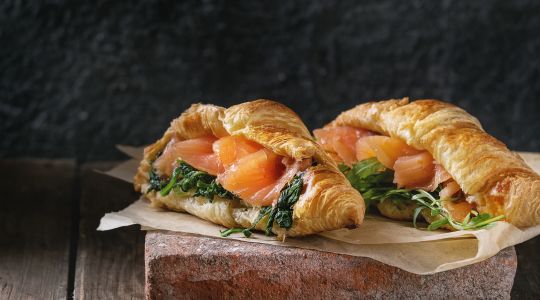 Crescent Dulcesol smoked salmon for Christmas