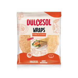 Wraps de aveia DulcesolSaudável e versátil, ideal para refeições rápidas, lanches e receitas criativas.
