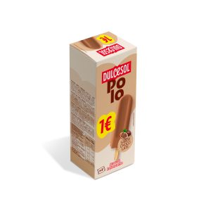 Delicioso polo sabor chocolate, cremoso y refrescante, ideal para los amantes del cacao. Un clásico irresistible para disfrutar en cualquier momento del día.