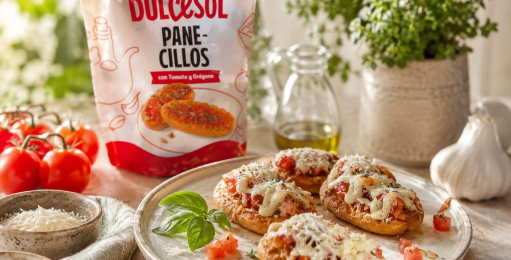 Hay combinaciones que funcionan porque equilibran intensidad, frescor y cremosidad. Los panecillos de tomate y orégano de Dulcesol