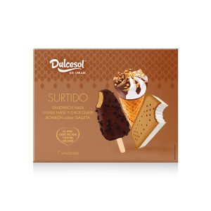 Surtido especial: disfruta de una selección variada de helados, perfectos para darte un capricho este verano sin renunciar al sabor.
