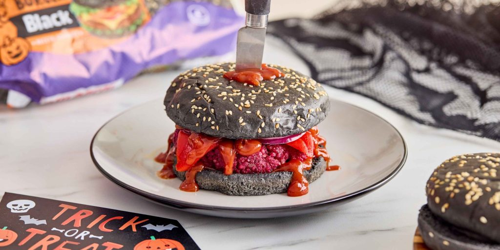 Hamburguesa sangrante con Black Burger Dulcesol